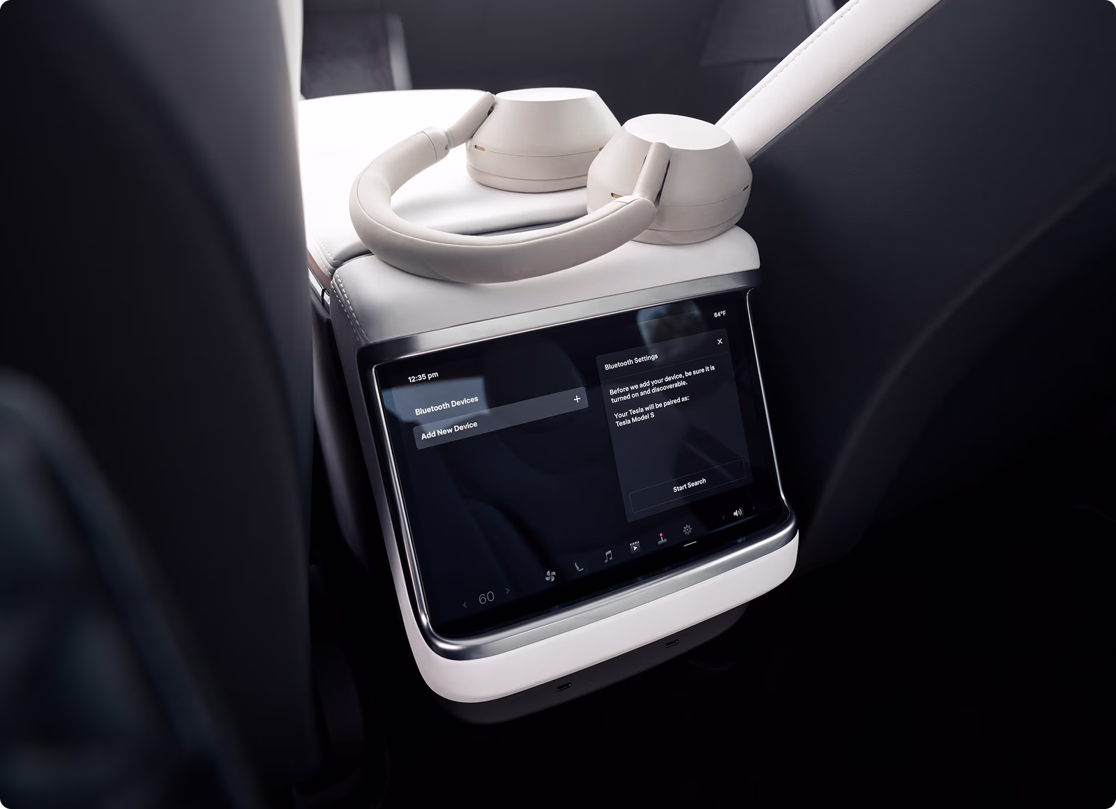 Arka ekran ve Bluetooth bağlantı